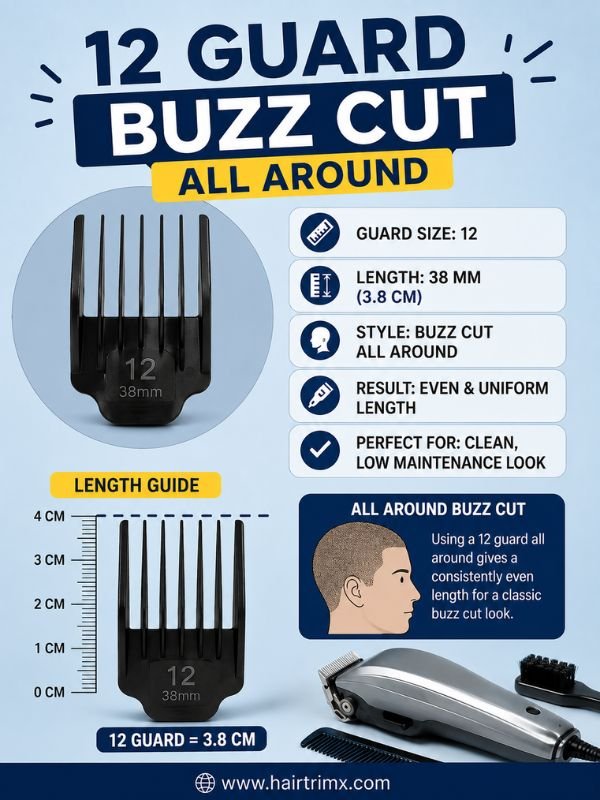 12 Guard Buzz Cut All Around