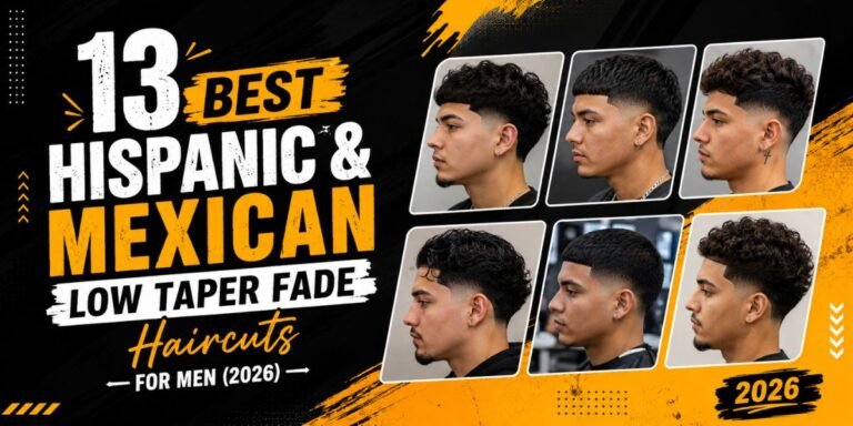 13 Best Hispanic & Mexican Low Taper Fade Haircuts for Men (2026)