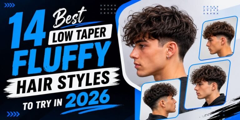 14 Best Low Taper Fluffy Hair Styles to Try in 2026