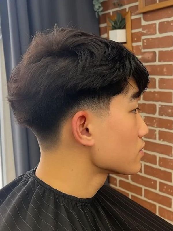 Asian Fringe with Low Taper