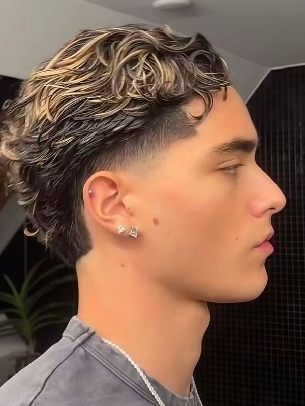 Blonde Low Taper with Textured Crop