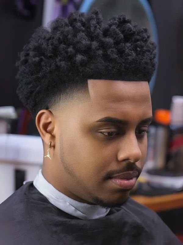 Clean Cut Low Taper Fade Black Haircut
