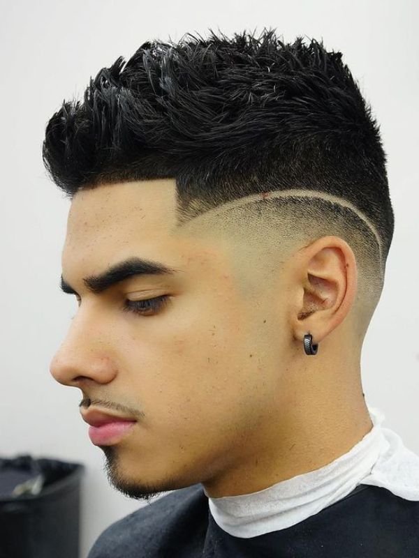 Hispanic & Mexican Low Taper Fade for Straight Hair