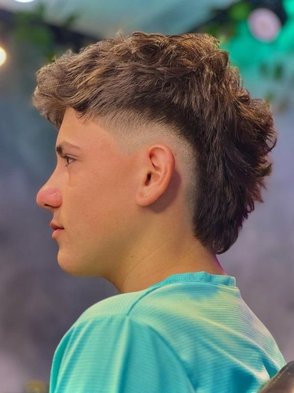 Little Boy Mullet Fade
