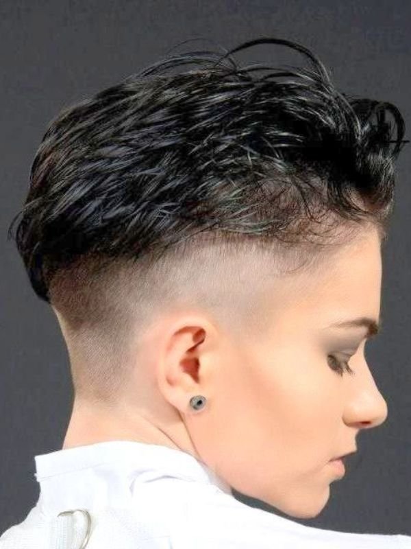Low Taper Buzz Cut for Women
