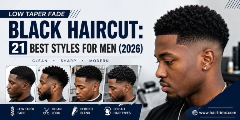 Low Taper Fade Black Haircut 21 Best Styles for Men (2026)