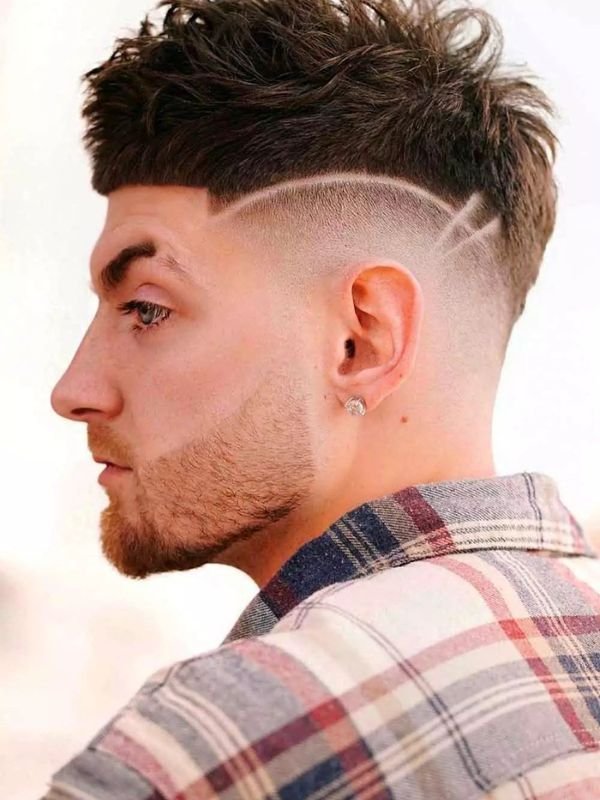 Low Taper Fade with Short Dreads