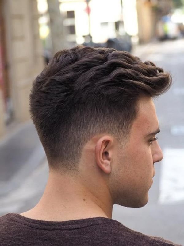 Low Taper Fade with a Short Top