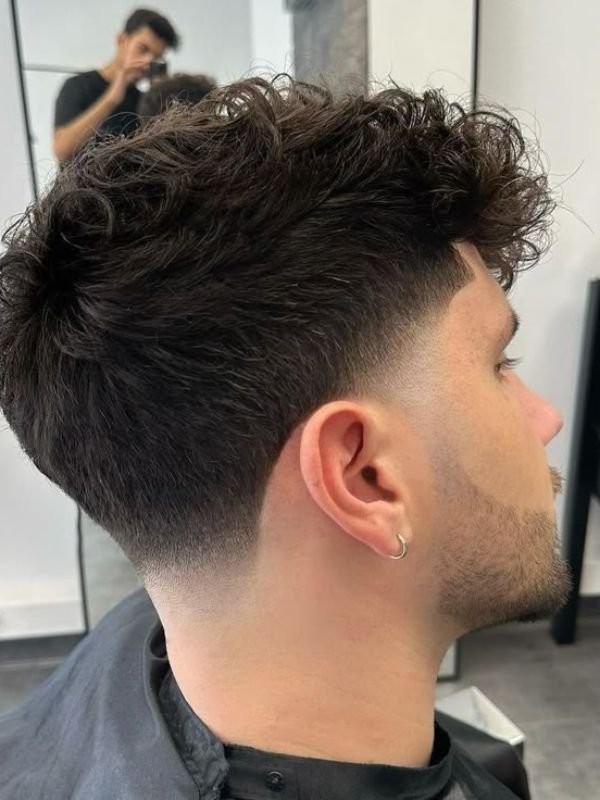 Low Taper Fluffy Hair Men