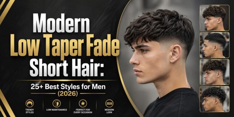 Modern Low Taper Fade Short Hair 25+ Best Styles for Men (2026)