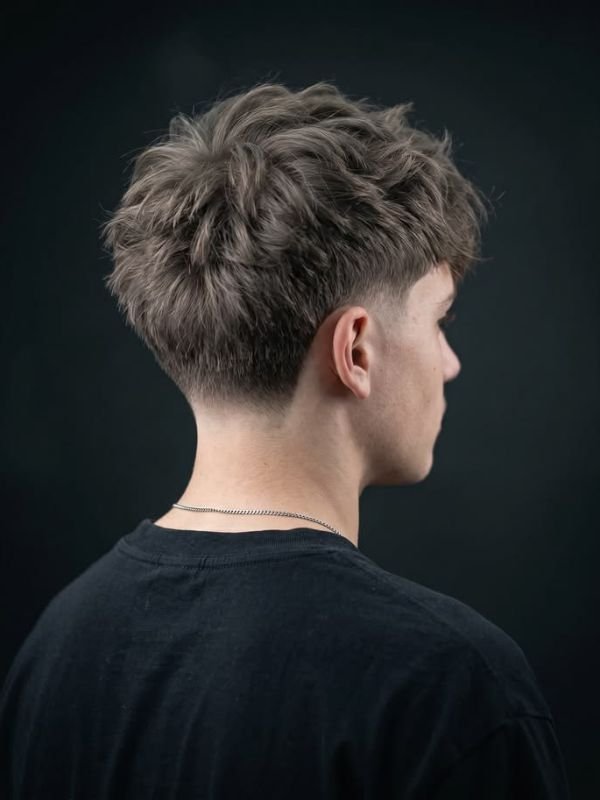 Rugged & Spiky Low Taper Crop for Men
