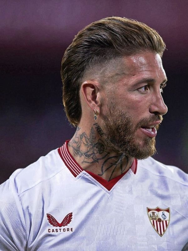 Sergio Ramos – Slicked Back Undercut
