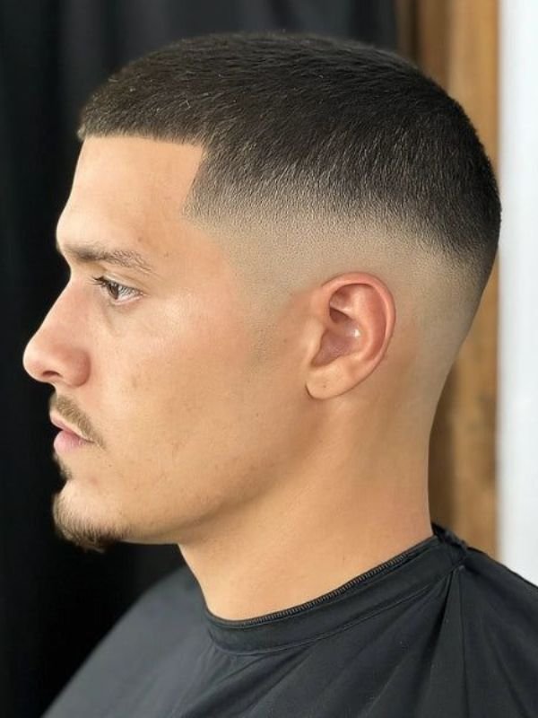 Skin Fade Low Taper Buzz