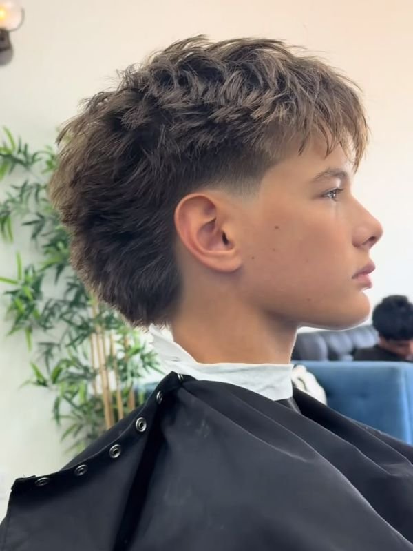 Stylish Mullet Haircut Kids_ The Disconnected Mullet