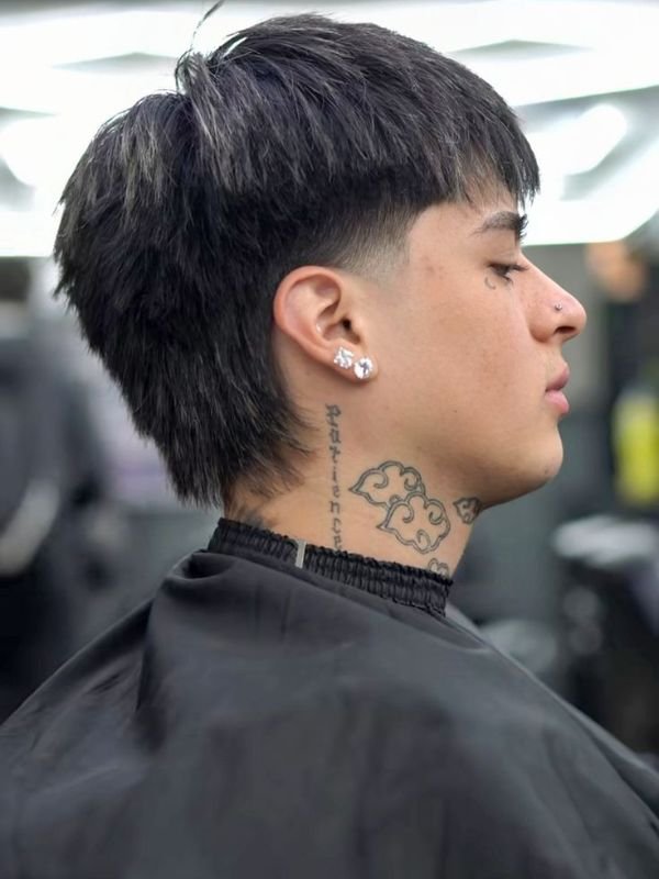 Tapered Modern Mullet Haircut Boy