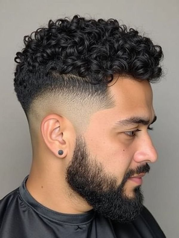 Textured Crop Low Taper for Curly Hair
