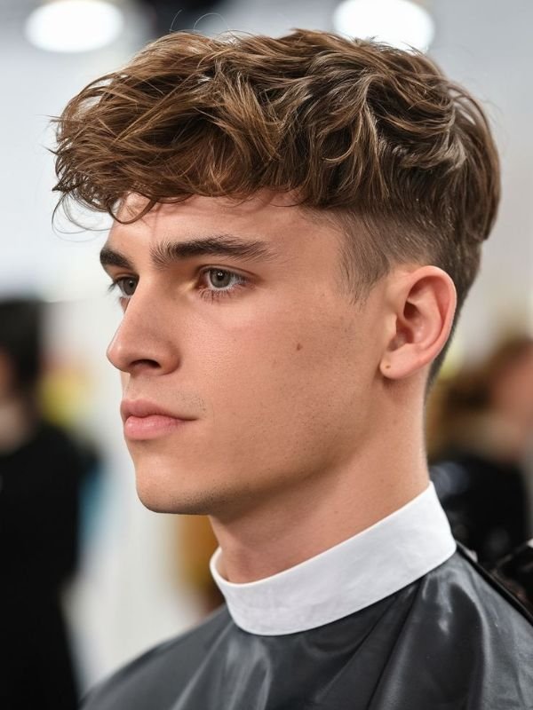 Textured Fringe Blowout with Low Taper