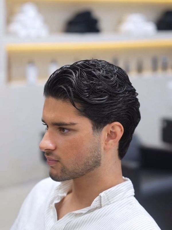 Wavy Surfer Mullet for Boys