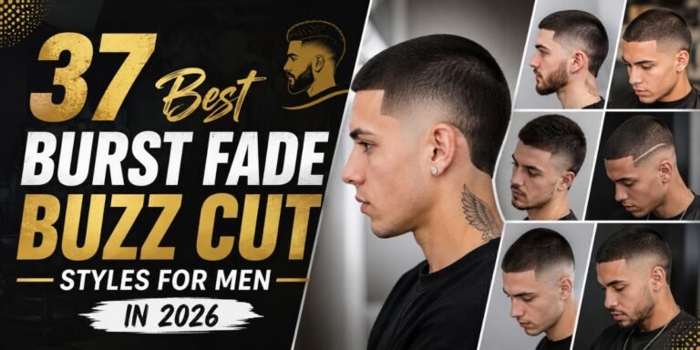 37 Best Burst Fade Buzz Cut Styles for Men in 2026