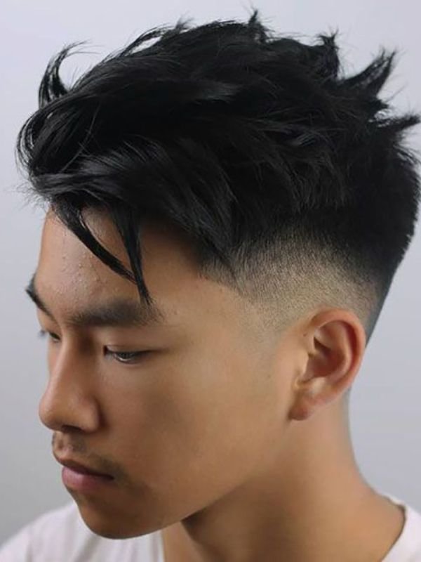 Asian Undercut Fade