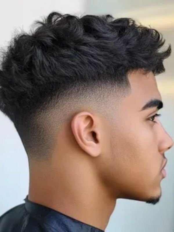 Blowout Taper Textured Fringe Short Hair