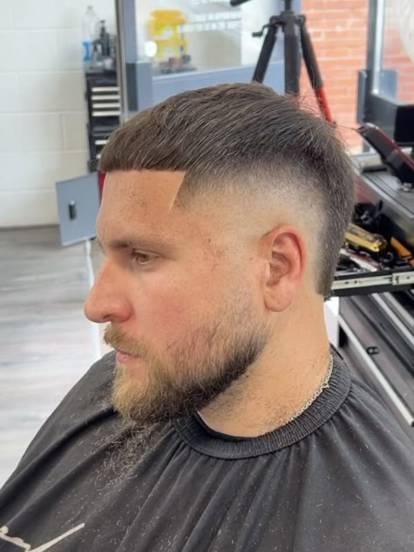 Burst Fade Buzz Cut