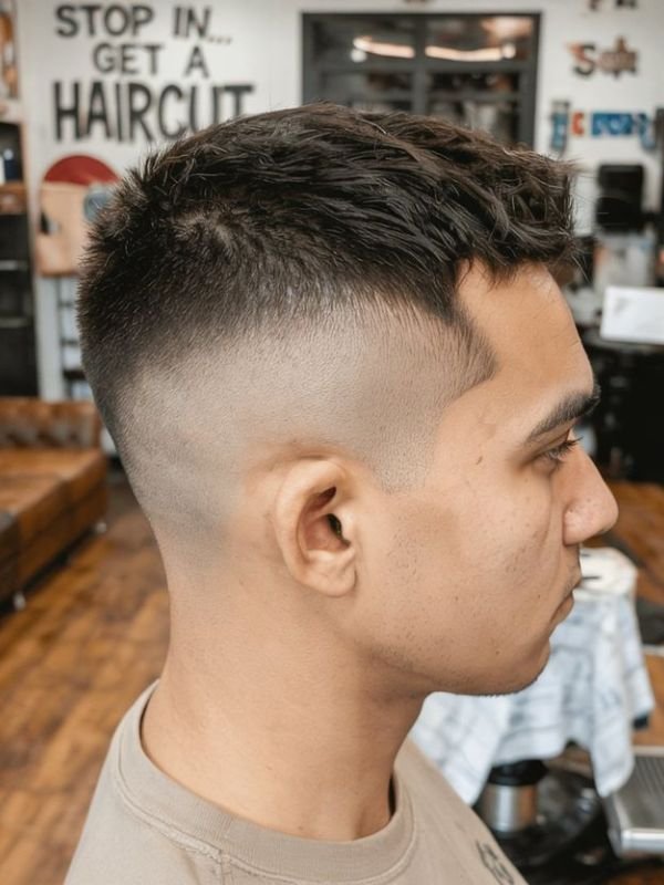  Burst Fade Crew Cut