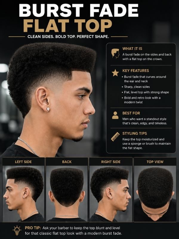 Burst Fade Flat Top