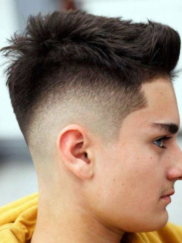 Burst Fade Quiff