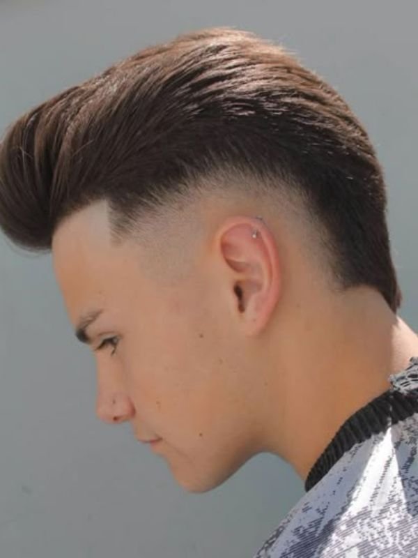  Burst Fade Side Part