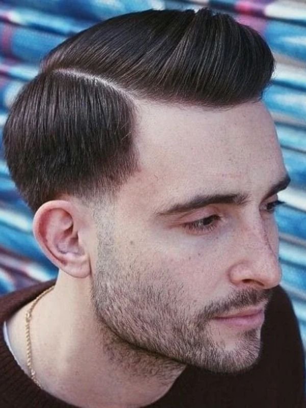 Classic Taper with Side Part
