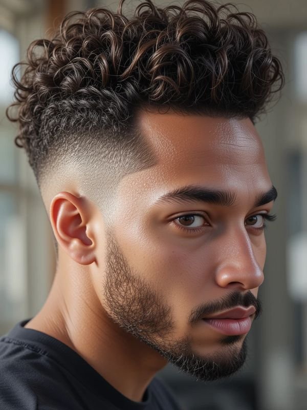 Curly Hair Top