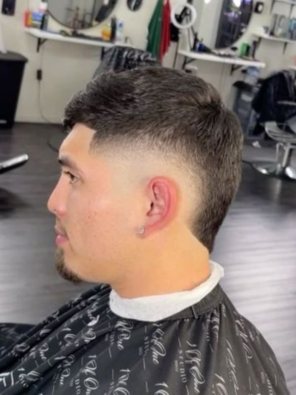 Drop Burst Fade Buzz Cut