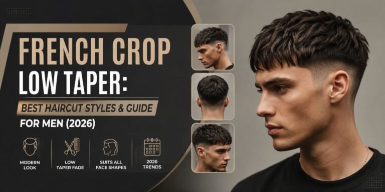 French Crop Low Taper Best Haircut Styles & Guide for Men (2026)