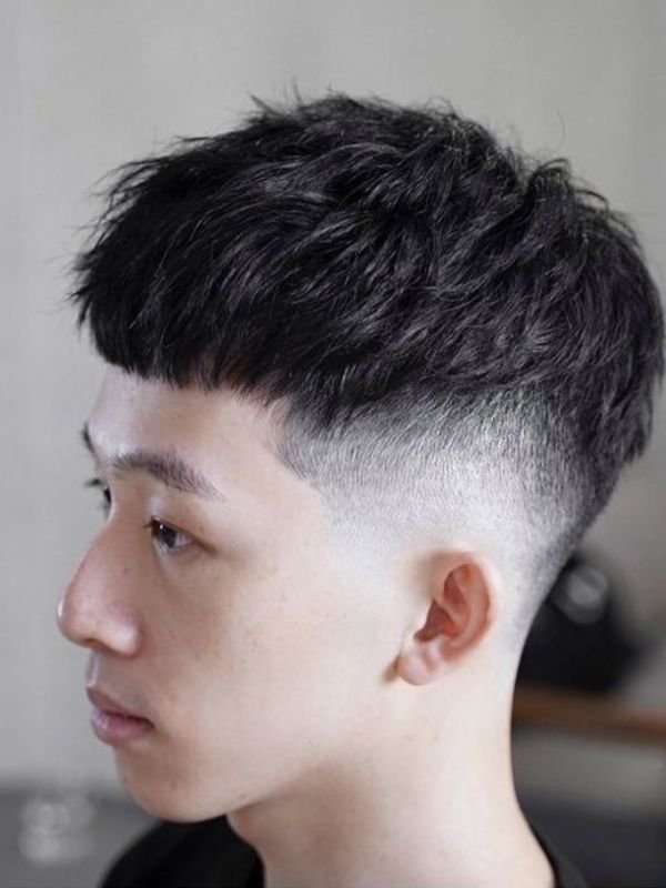 French Crop Low Taper for Asian Hair