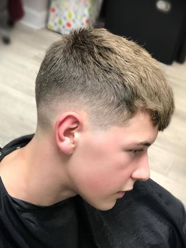 French Crop Low Taper for Kids
