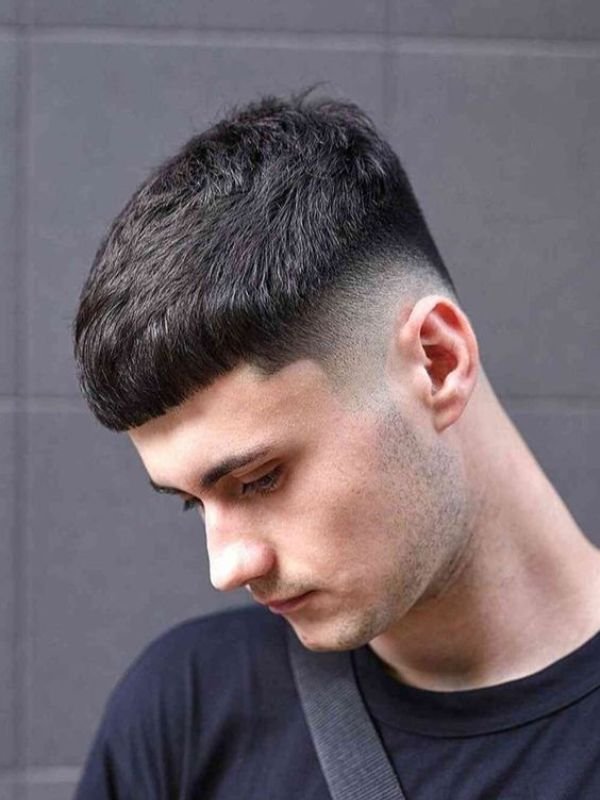 French Crop Low Taper for Receding Hairline