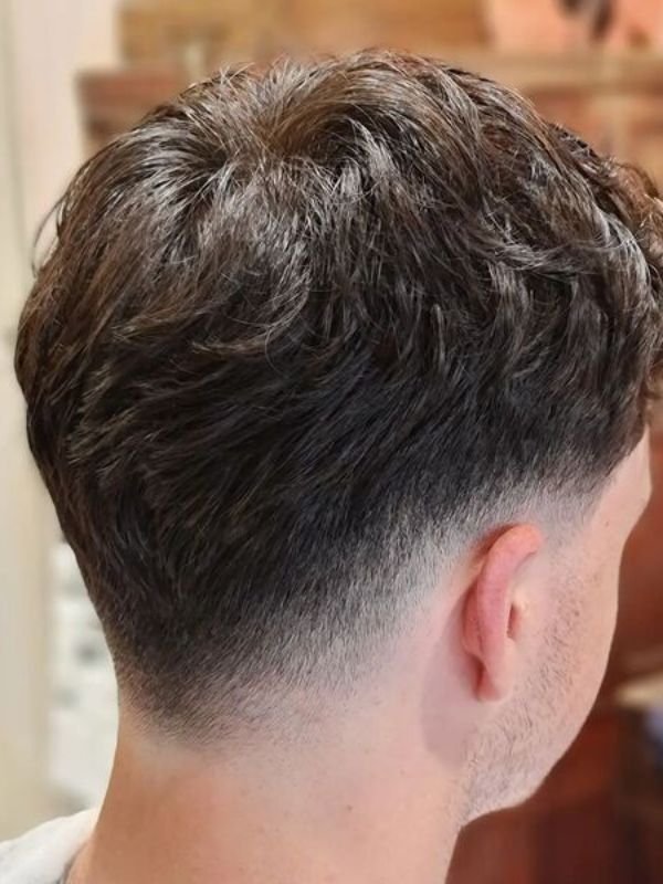 French Crop Low Taper with Skin Fade