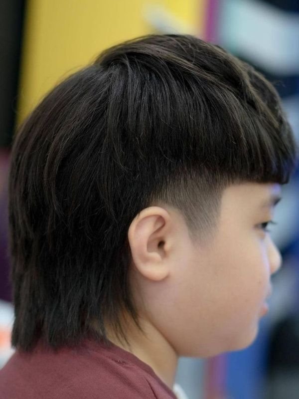 French Crop Mullet for Kids