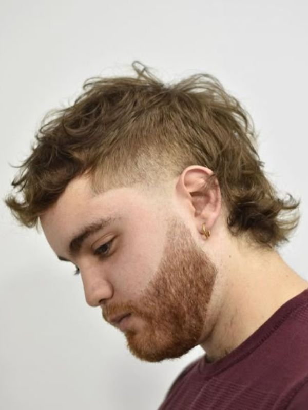 French Crop Mullet for Thick Hair