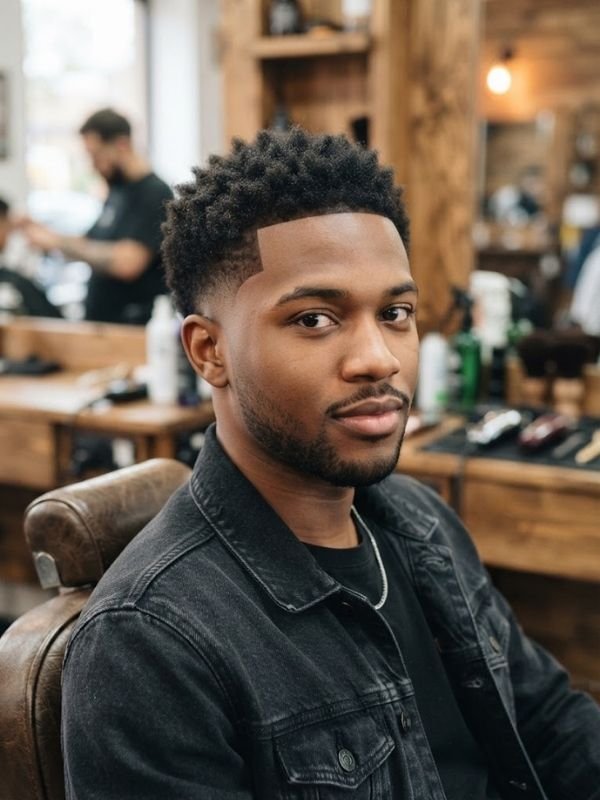 Low Taper Fade Afro (Short)