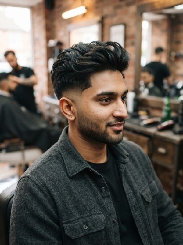 Low Taper Fade Blowout