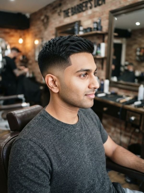 Low Taper Fade Crew Cut