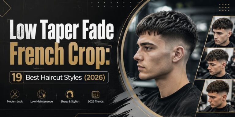 Low Taper Fade French Crop 19 Best Haircut Styles (2026)