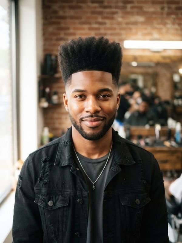 Low Taper Fade High Top
