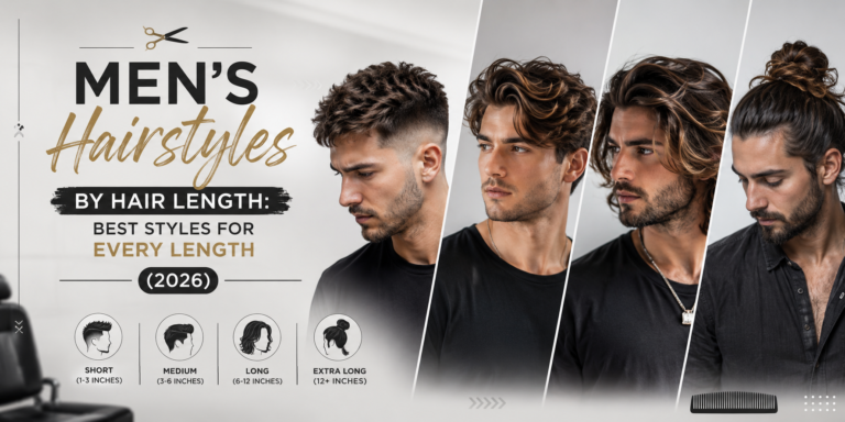 Mens Hairstyles by Hair Length Best Styles for Every Length (2026)