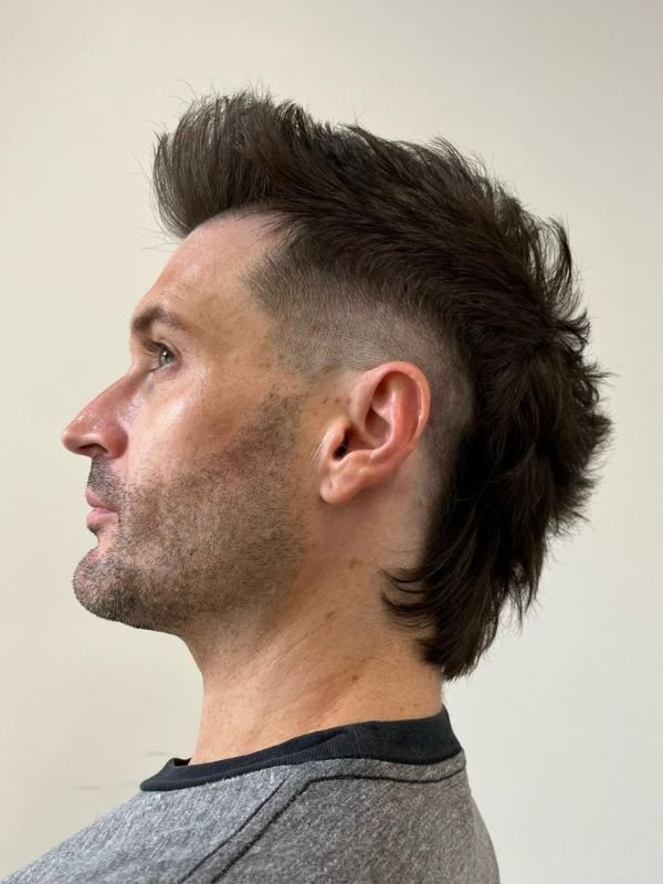 Messy & Edgy French Crop Mullet