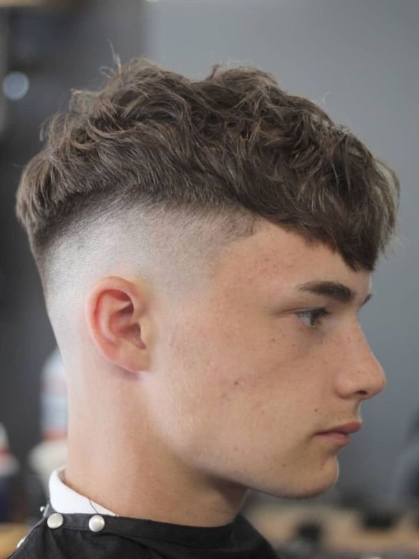 Mid Fade Textured French Crop