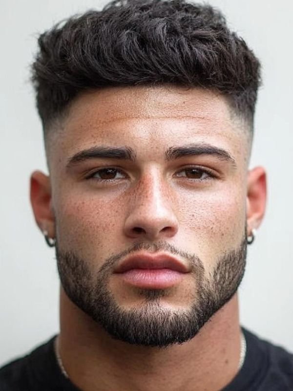 Mid Fade with Beard
