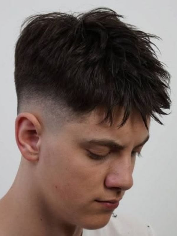 Mid Taper Fade French Crop Haircut